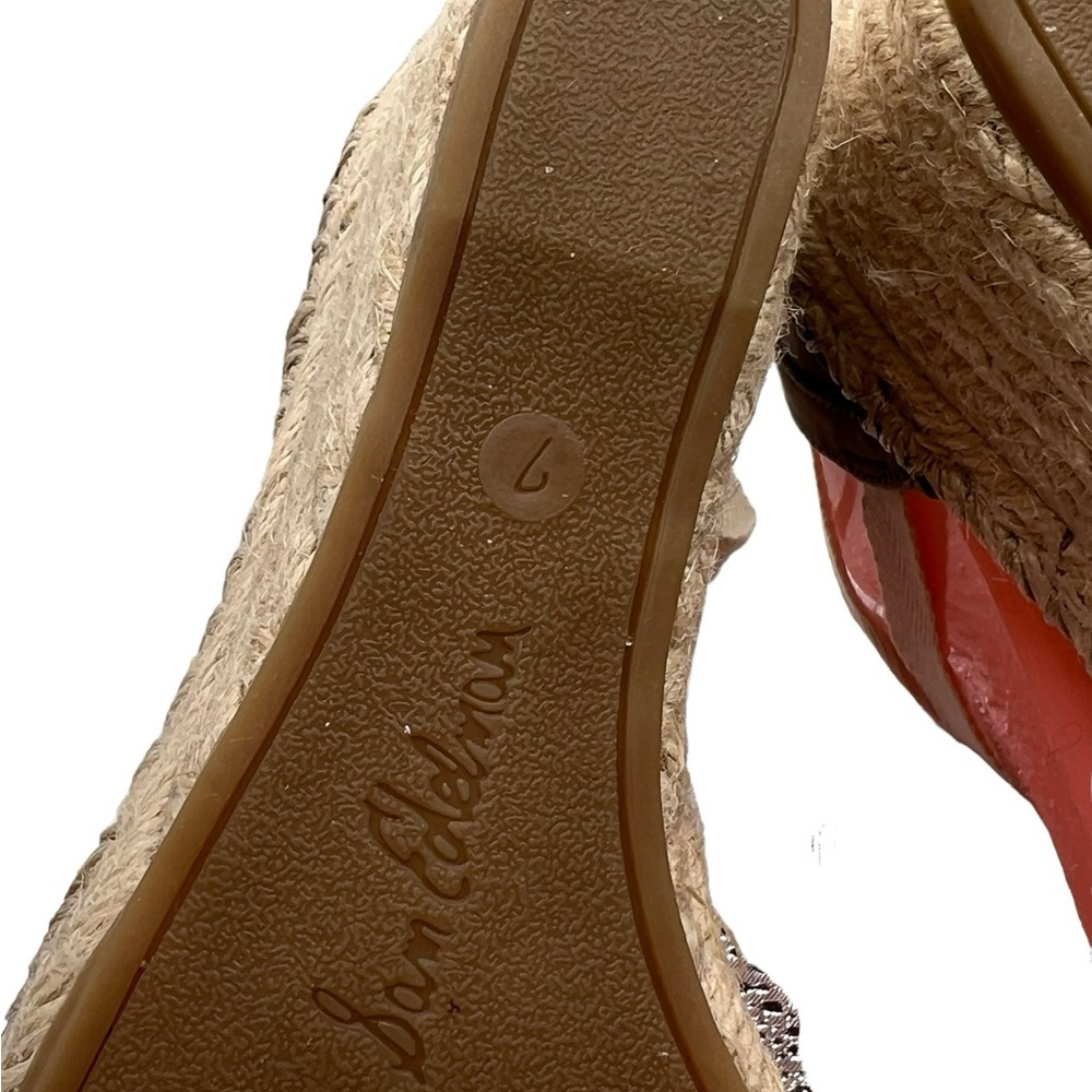 New, Sam Edelman Patsy Ankle-Wrap Wedge Espadrill… - image 6